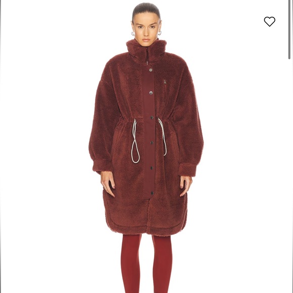 🐻 Varley Jones Sherpa Coat Small • HOCH • NWT • Sold Out” - Picture 12 of 16